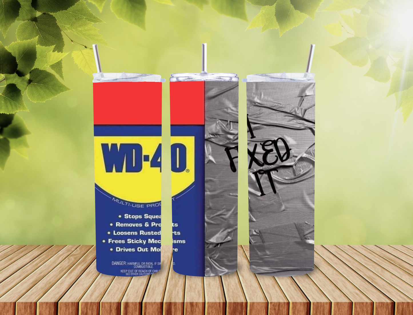 WD-40 I FIXED IT 20 oz Tumbler