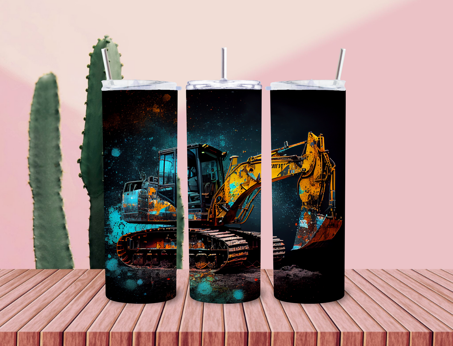 Excavator 20 oz Tumbler