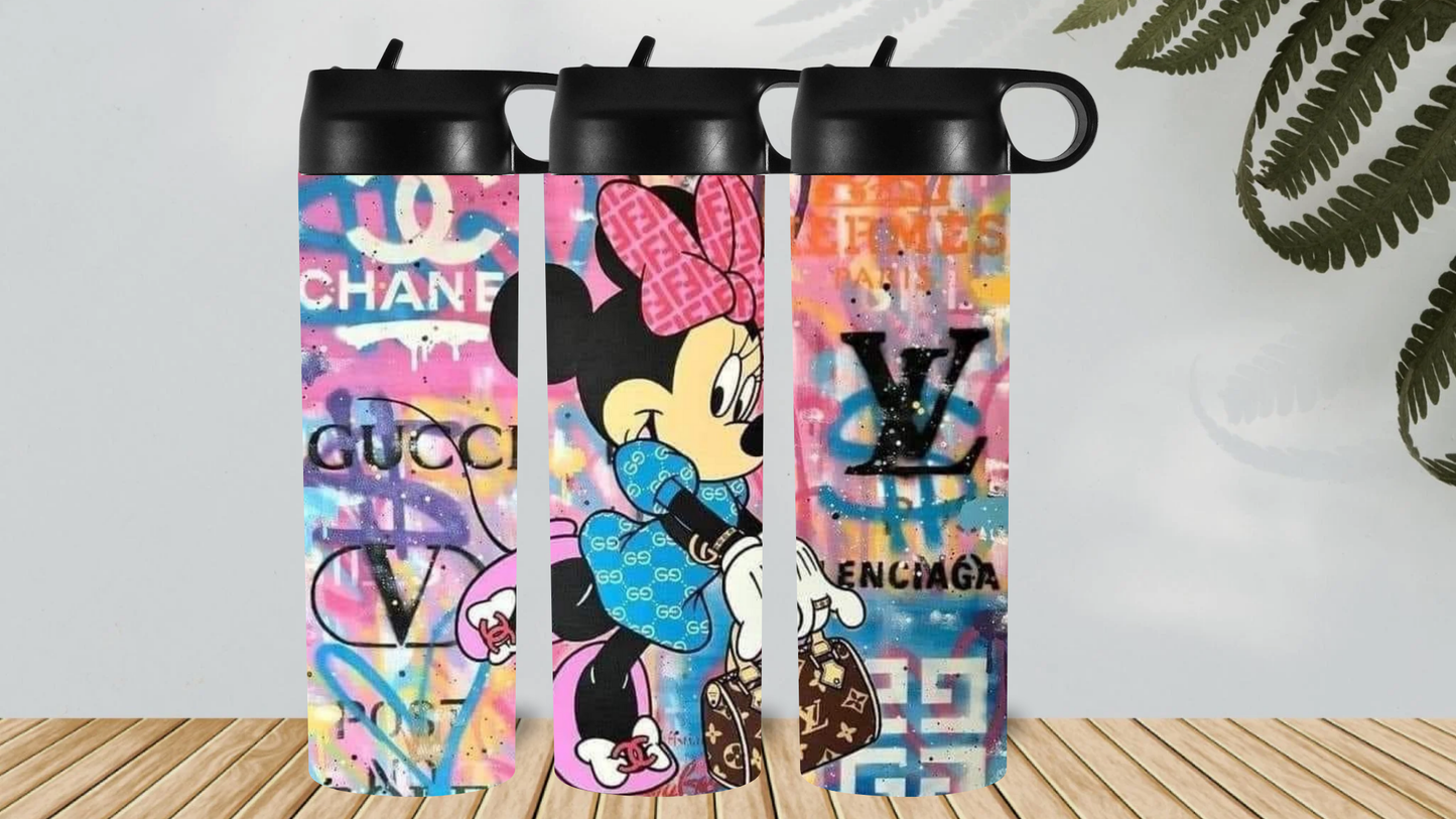 MINNIE MOUSE DESIGNER HYDRO DRINK BOTTLE