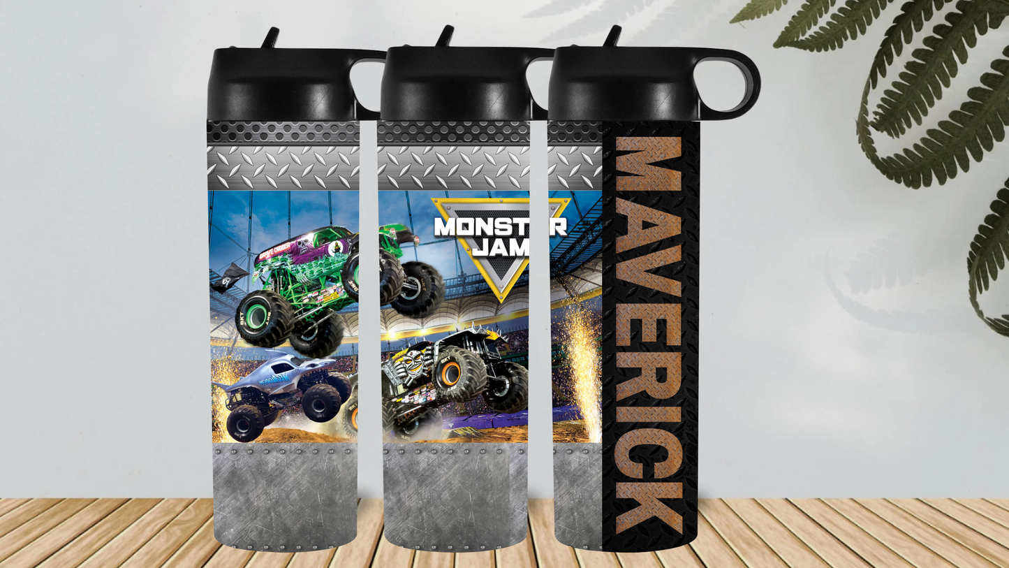 MONSTER JAM STEEL HYDRO DRINK BOTTLE