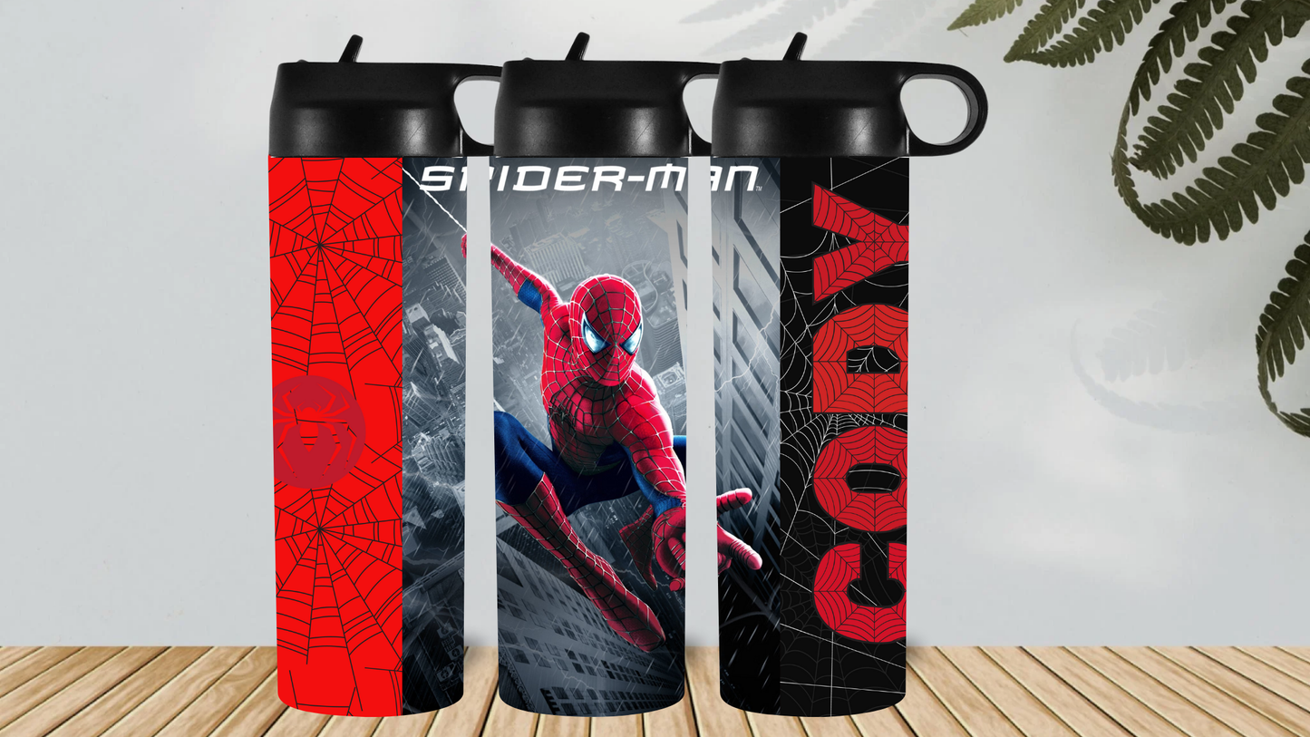 SPIDER MAN PERSONALISED HYDRO DRINK BOTTLE