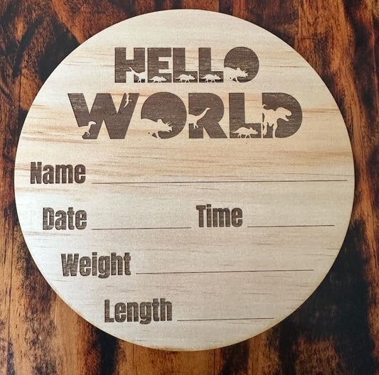 Hello World Dinosaurs
