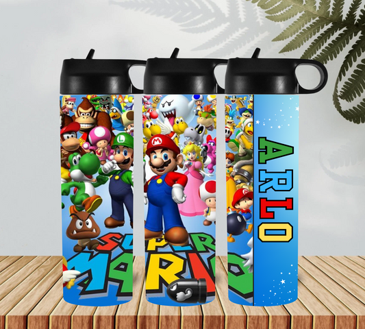 MARIO AND THE TEAM HYDRO DRINK BOTTLE