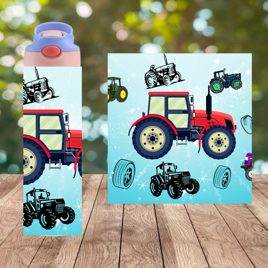 Kids Tractor Drink Bottle