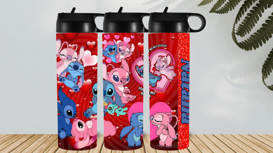 STITCH AND ANGEL (RED)