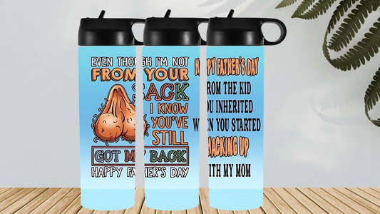 Funny Father’s Day Gift – From the Kid You Inherited BLUE