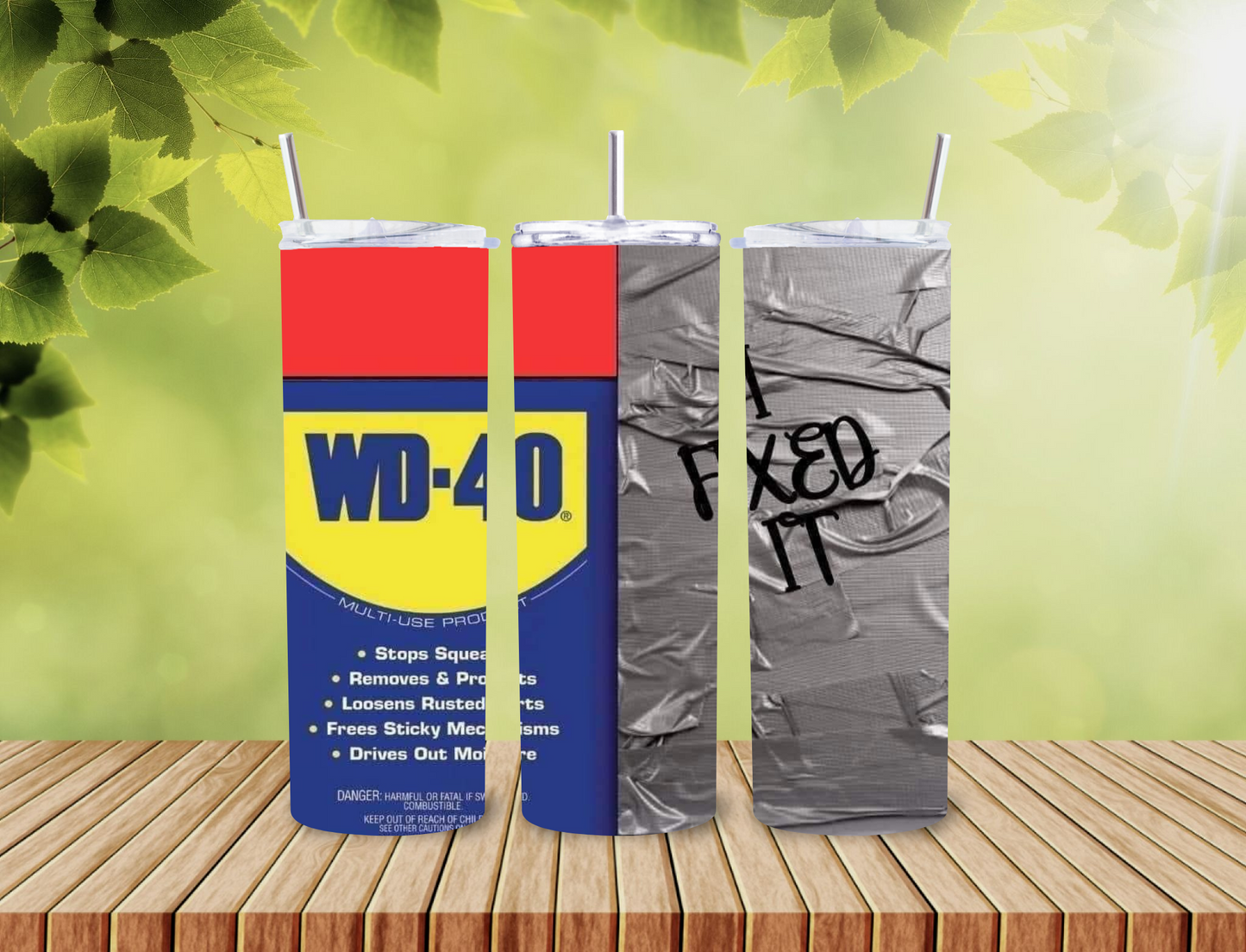 WD-40 I  FIXED IT 20 oz Tumbler