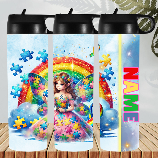 Autism Fairy personalized    HYDRO DRINK BOTTLE