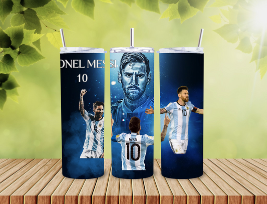 Lional Messi 20 oz Tumbler