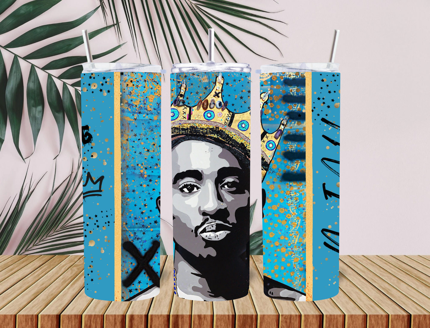 2 Pac King 20 oz Tumbler