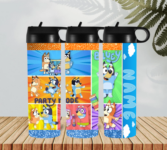 BLUEY PERSONALISED HYDRO DRINK BOTTLE