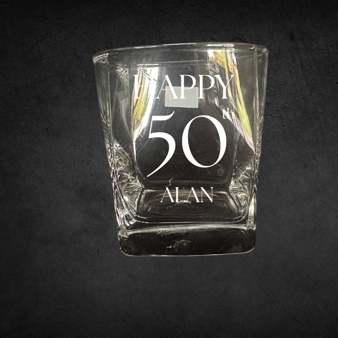 Scotch Glasses Engraved