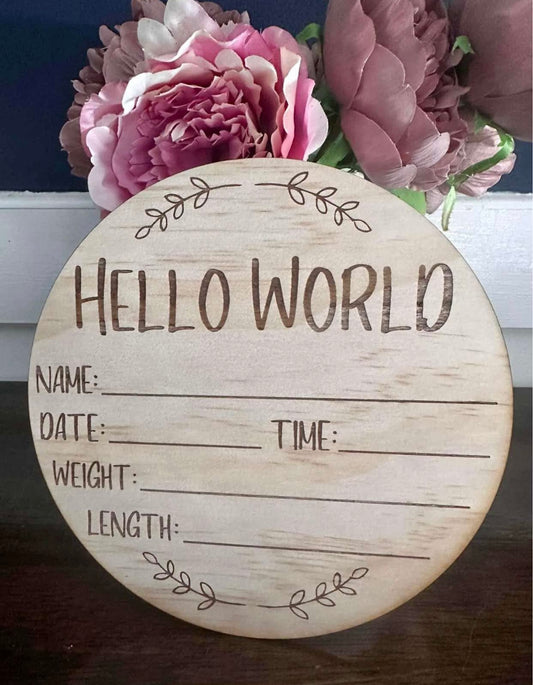 Hello World leaf