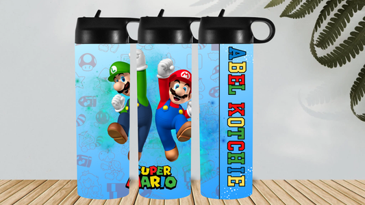 SUPER MARIO JUMP INSIDE OUT DRINK BOTTLE DRINK BOTTLE