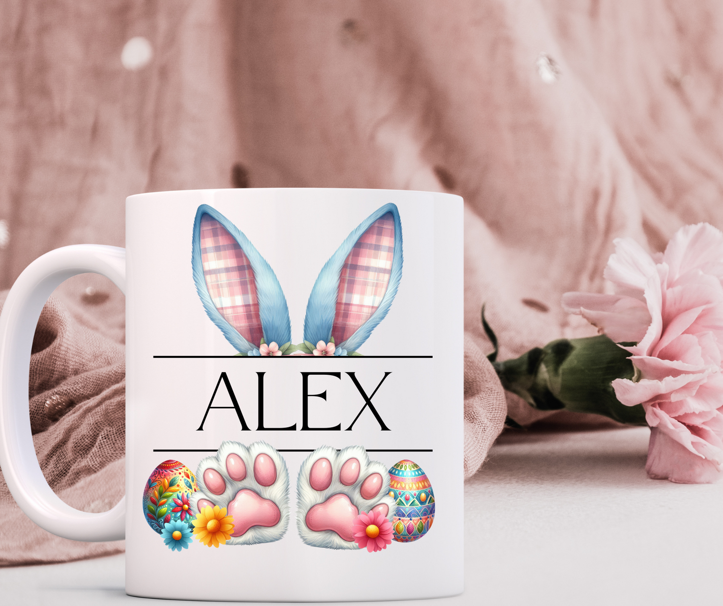 Personalised Easter mugs