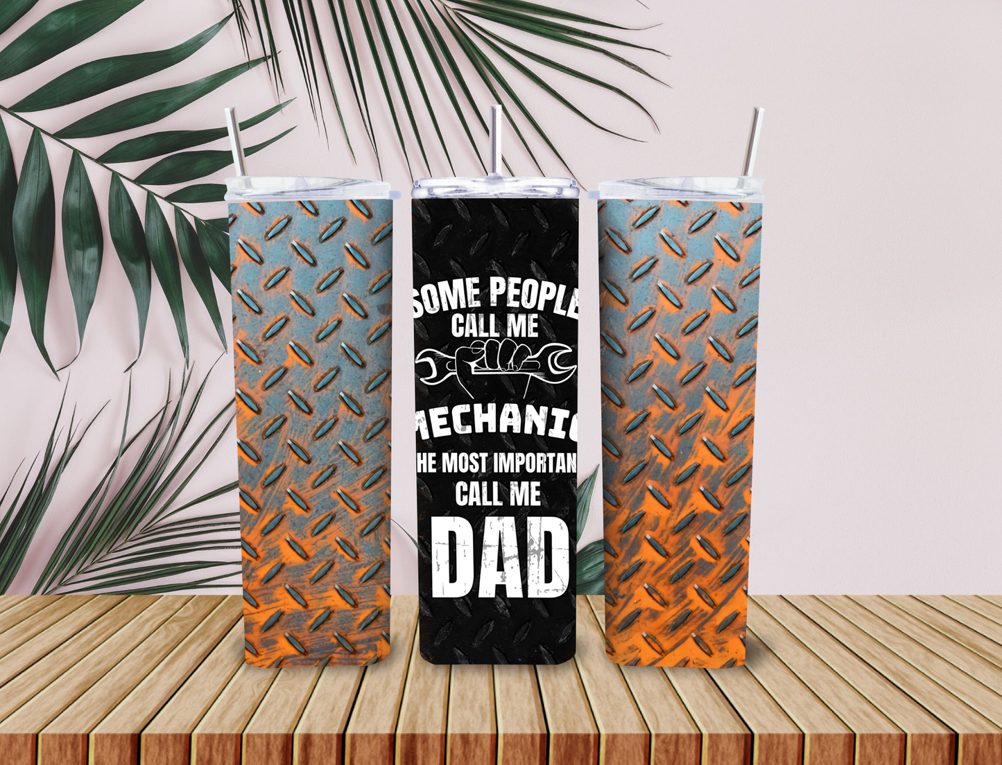 Dad the  Mechanic 20 oz Tumbler