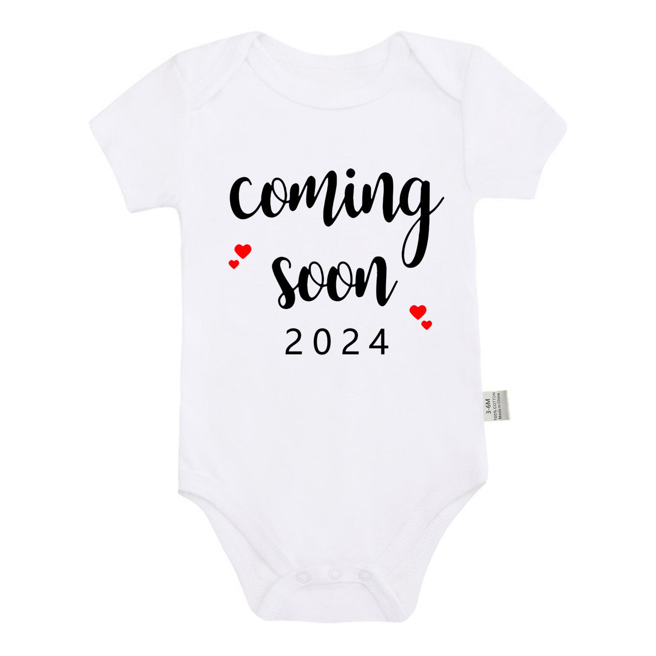 Announced Pregnancy 2024 Newborn Baby Romper Pure Cotton Rompers