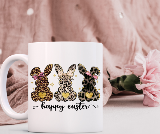lepard print Easter mugs