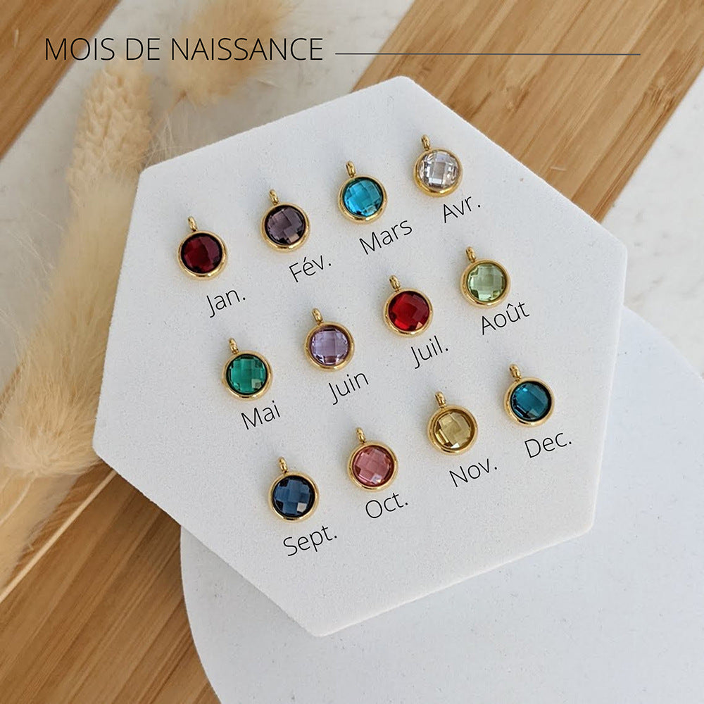 Birthstone Personalized Necklace