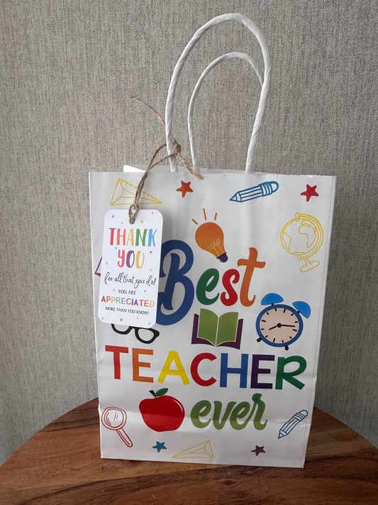Teacher gift bags