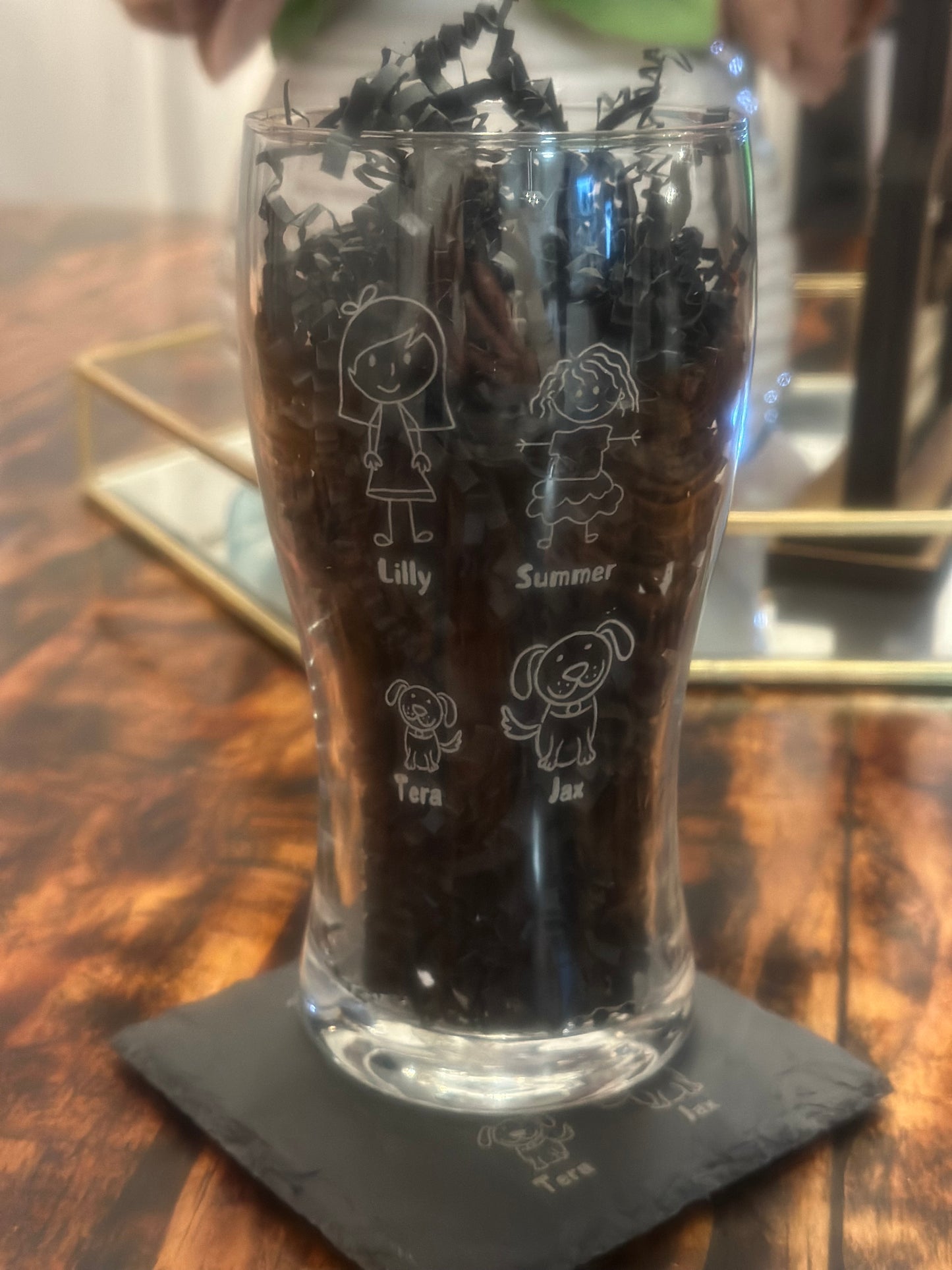 Father’s Day beer glass