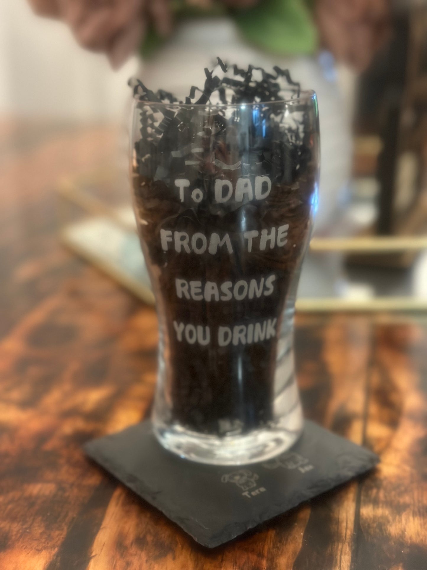 Father’s Day beer glass