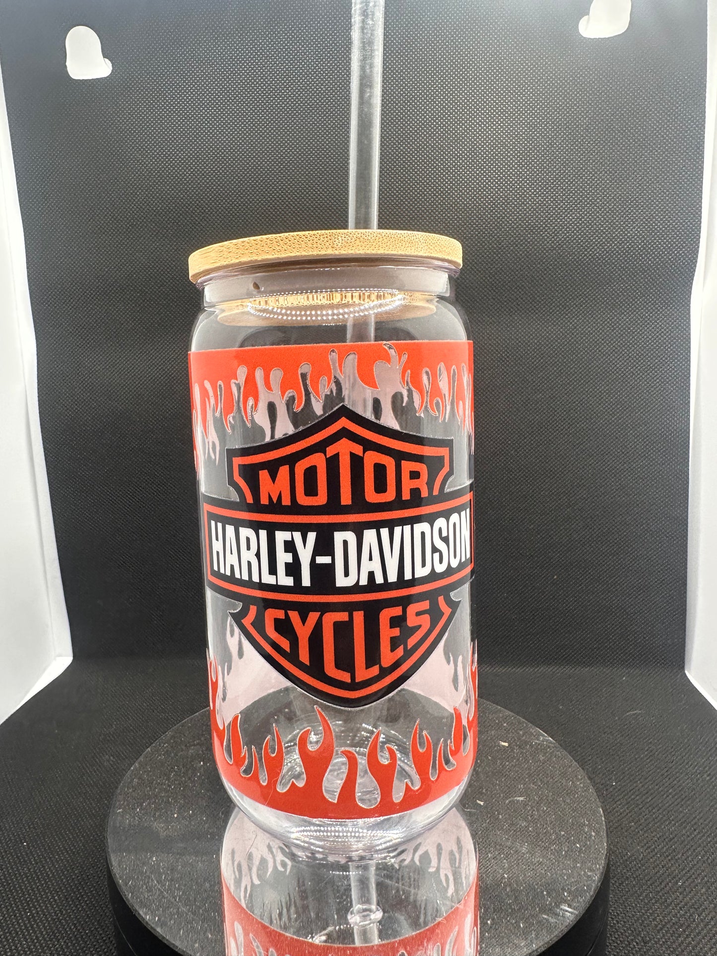 Harley Davidson 16 oz Acrylic Libbey cup