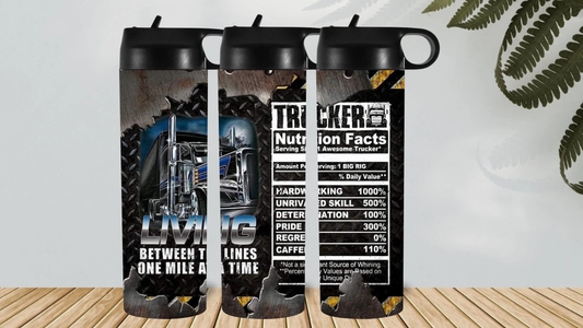 TRUCK DRIVER HYDRO DRINK BOTTLE