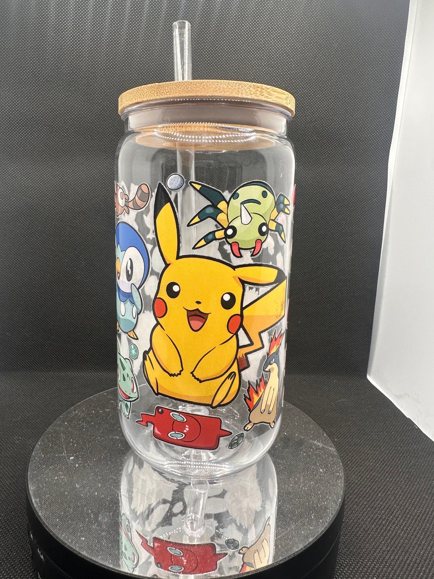 Acrylic Libby cup 16 oz Pokemon Cup with Straw Acrylic cup wont break Australian Seller